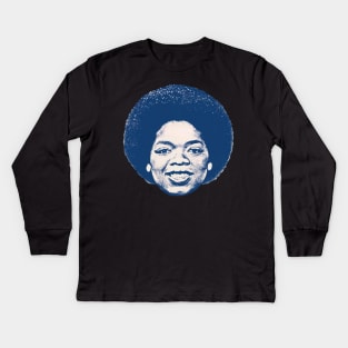 Oprah Winfrey -- 90s Aesthetic Kids Long Sleeve T-Shirt